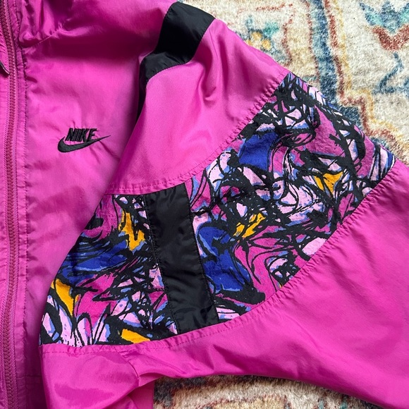 Vintage Nike Abstract Zip-up Jacket Large - Picture 5 of 5